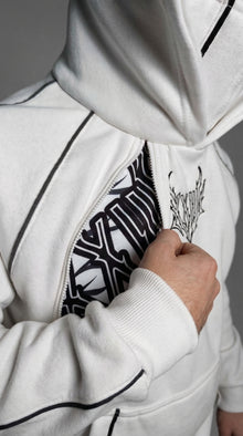 WHITE MASKED HOODIE thumbnail 3