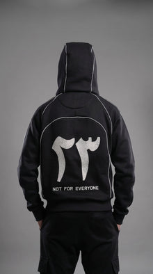 BLACK MASKED HOODIE thumbnail 4