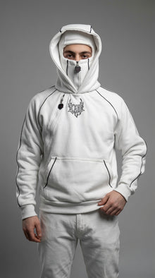 WHITE MASKED HOODIE thumbnail 2