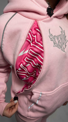 PINK MASKED HOODIE thumbnail 3